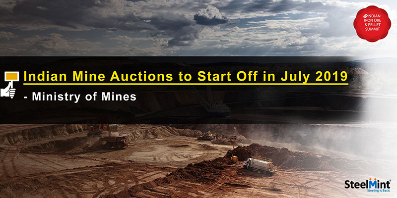 Indian Mine Auctions to Start Off in July – Ministry of Mines