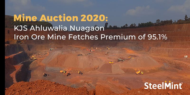 Mine Auction 2020: KJS Ahluwalia Nuagaon Iron Ore Mine Fetches Premium of 95.1%