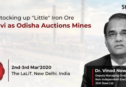 JSW: Stocking up "Little" Iron Ore in Dolvi as Odisha Auctions Mines