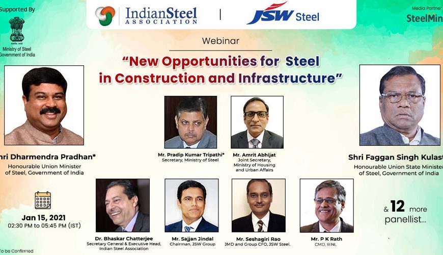 ISA Webinar: New Opportunities for Steel in Construction and Infrastructure