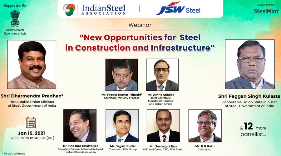 ISA Webinar: New Opportunities for Steel in Construction and Infrastructure