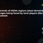 Current market trends of MENA regions (steel demand-supply scenario), challenges being faced by local players (like gas availability) and near-term outlook.